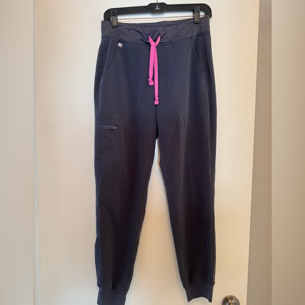 Zamora Jogger Scrub Pants, Navy grey, size S